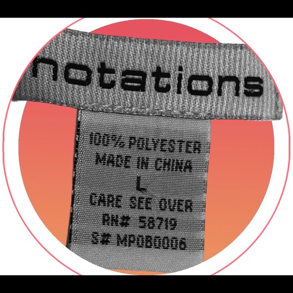 Notations women’s V-neck silver and white shimmer and sparkle sweater top - Picture 5 of 7